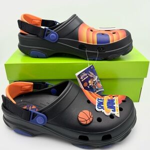 Crocs x Space Jam 2 Tune Squad Classic All-Terrain Clog Black Men's Size 10 US